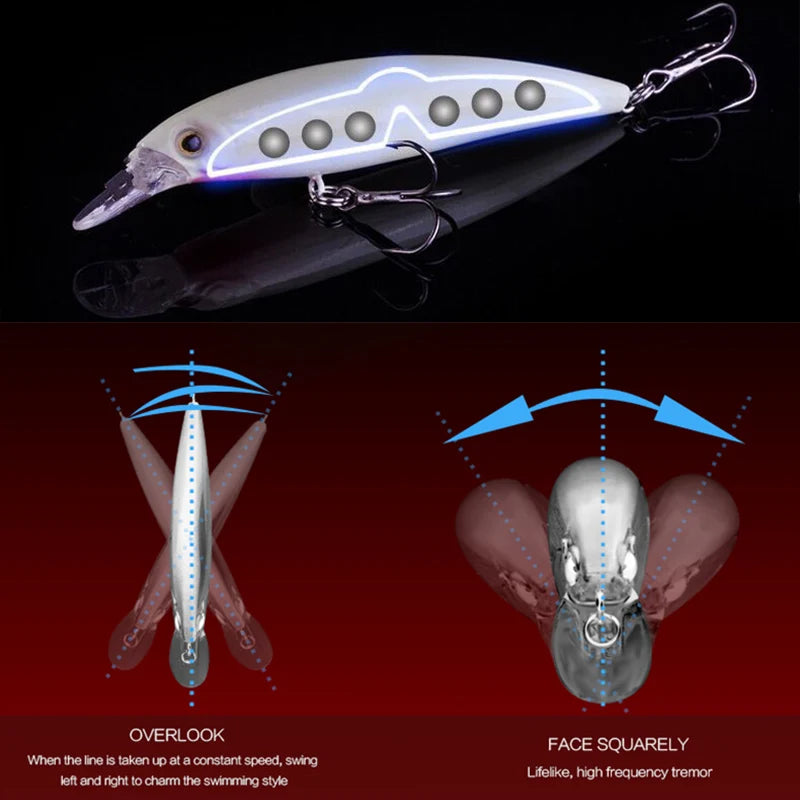 Isca Artificial Ultra Tungstênio Anzol Triplo Tucunas™