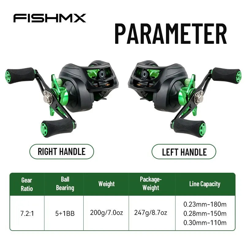 Carretilha Fishmx Tucunas™ Pro - Ultra Leve